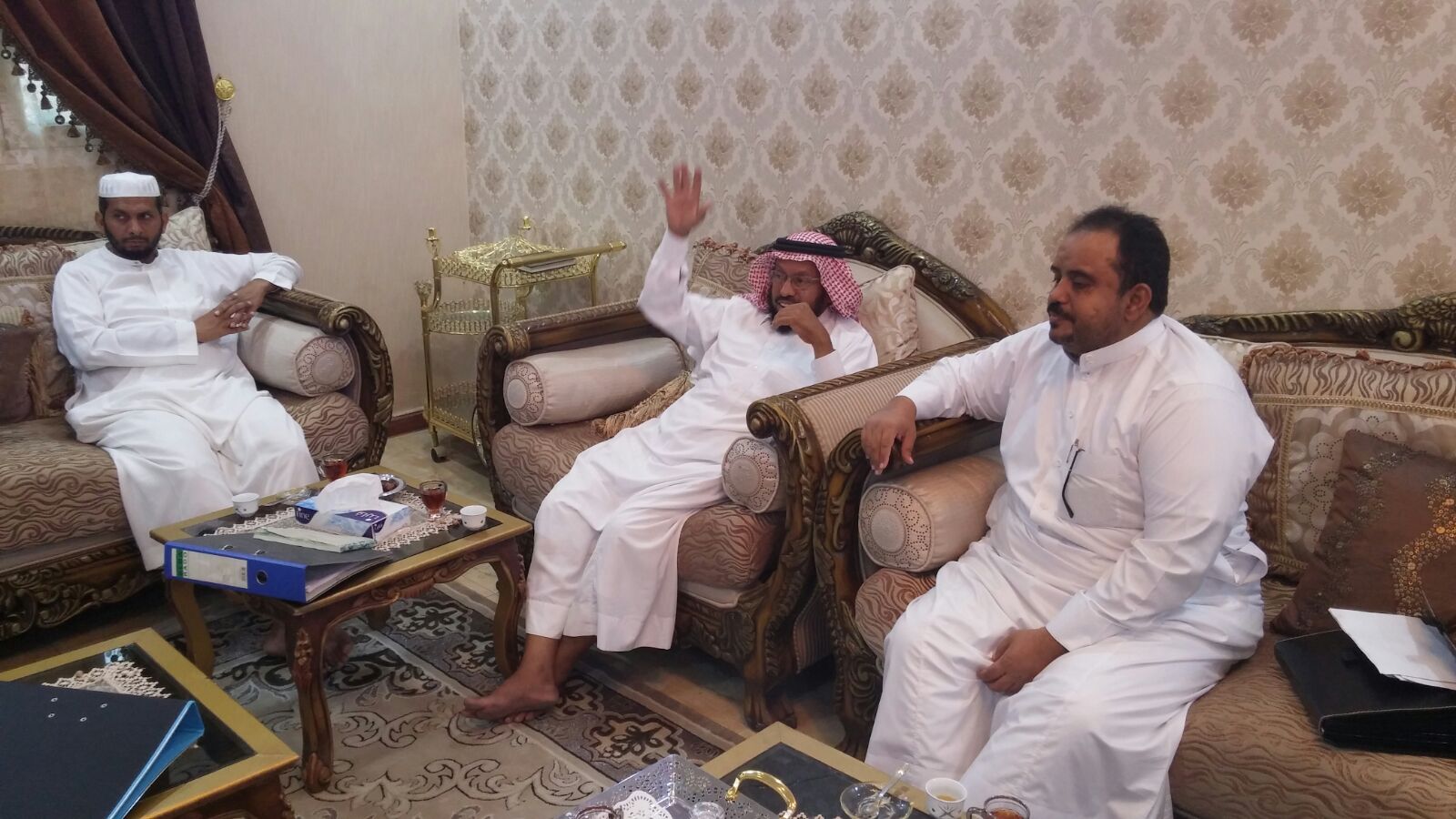 زيارات اللجان التعريفية لأفراد العائلة عام 1436هـ - 2015م