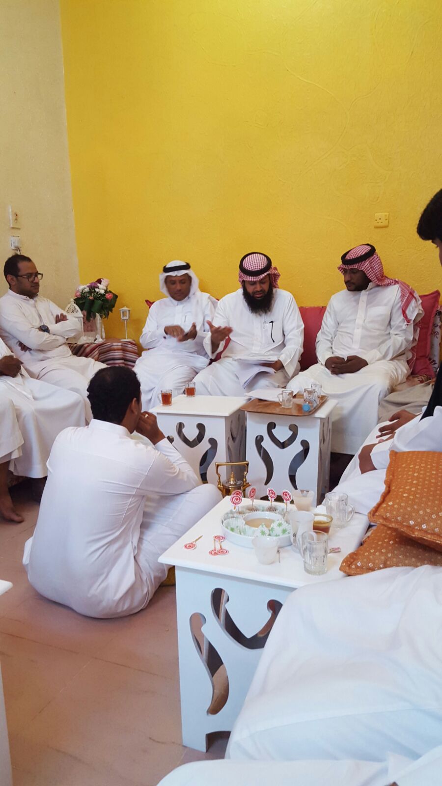 زيارات اللجان التعريفية لأفراد العائلة عام 1436هـ - 2015م